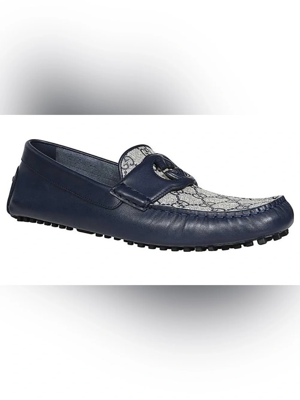 Gucci Interlocking G Logo Driving Loafer 730148